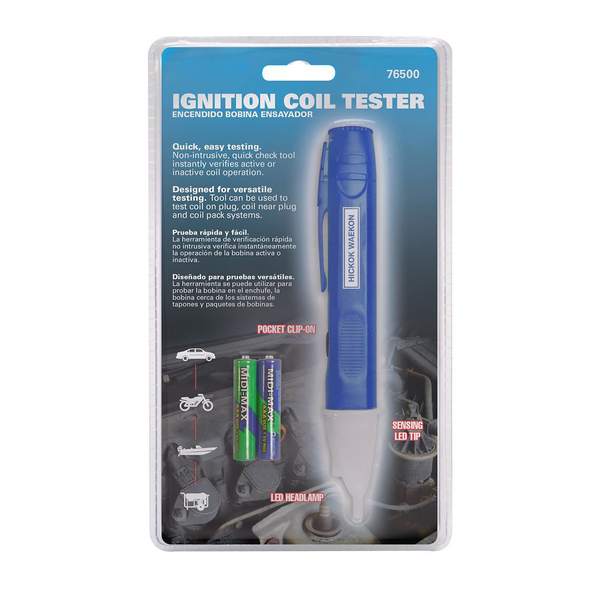 Waekon Industries Ignition Coil Tester — Model# WAE76500